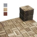 BEEFURNI Acacia Interlocking Deck Tiles (12x12 Pack 30) - Image 4